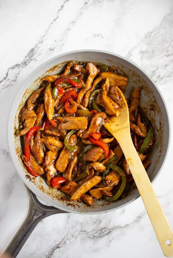 Black Pepper Chicken