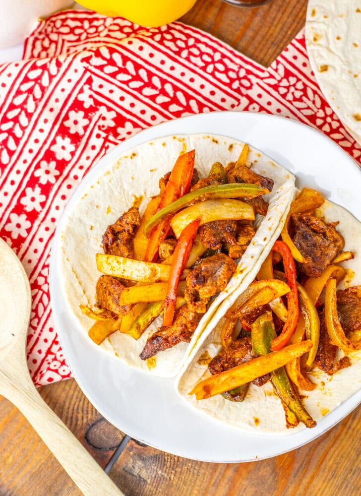 Sheet Pan Steak Fajitas