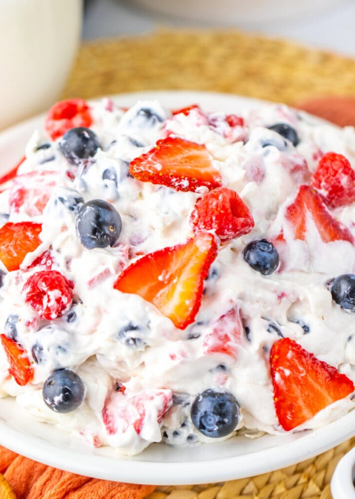 Berry Cheesecake Salad Berry Cheesecake Salad