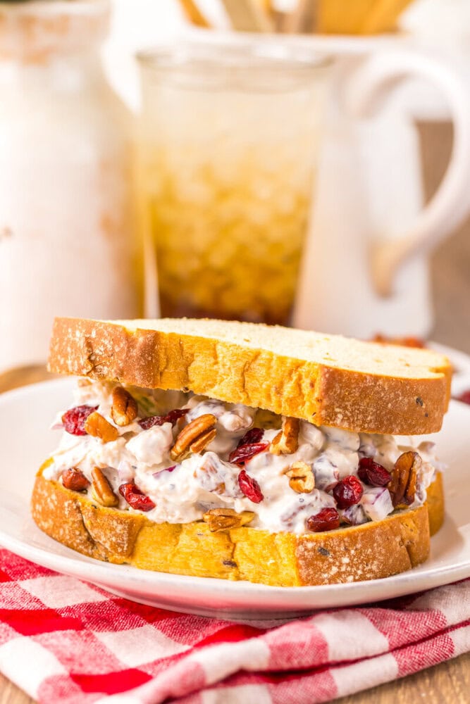 Cranberry Pecan Chicken Salad