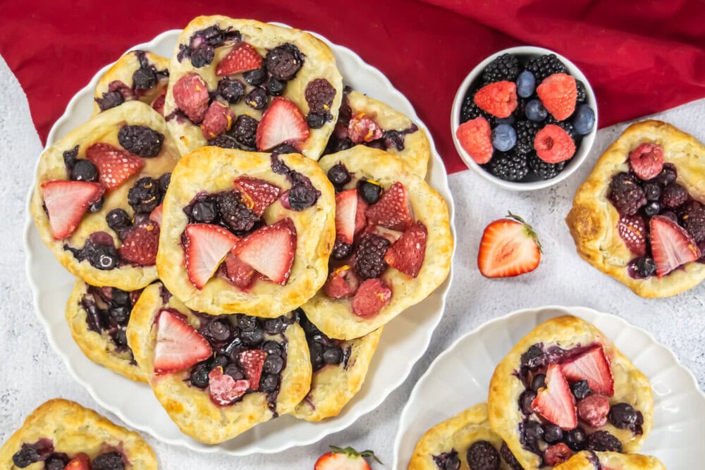 Mixed Berry Pastries