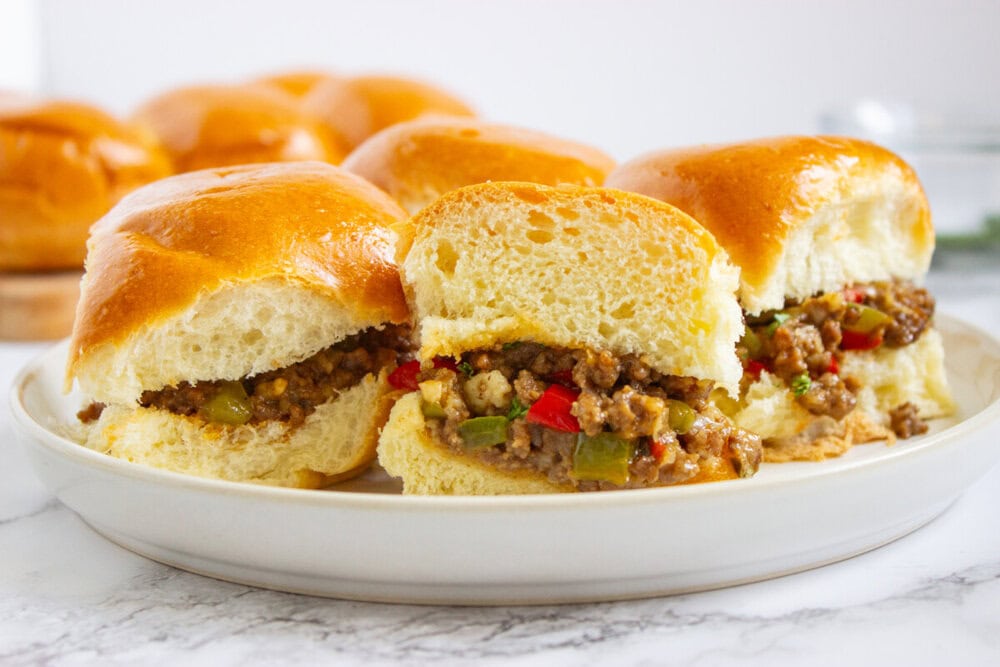 Philly Cheesesteak Sloppy Joes