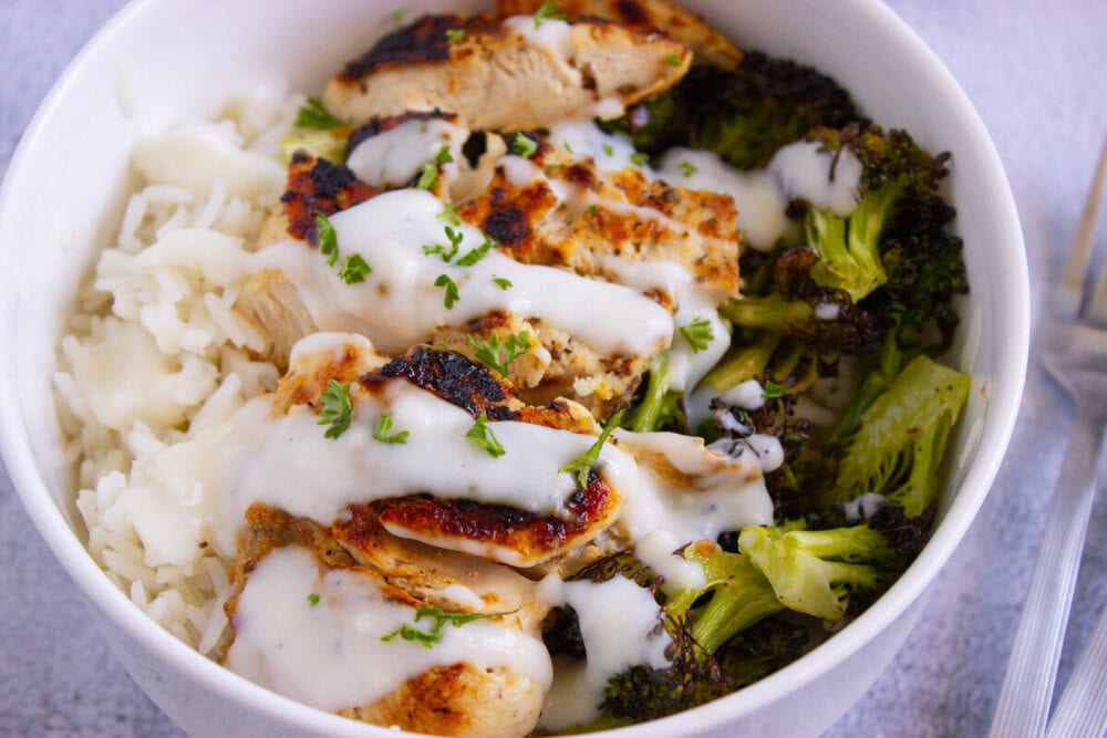 Chicken Broccoli Bowls