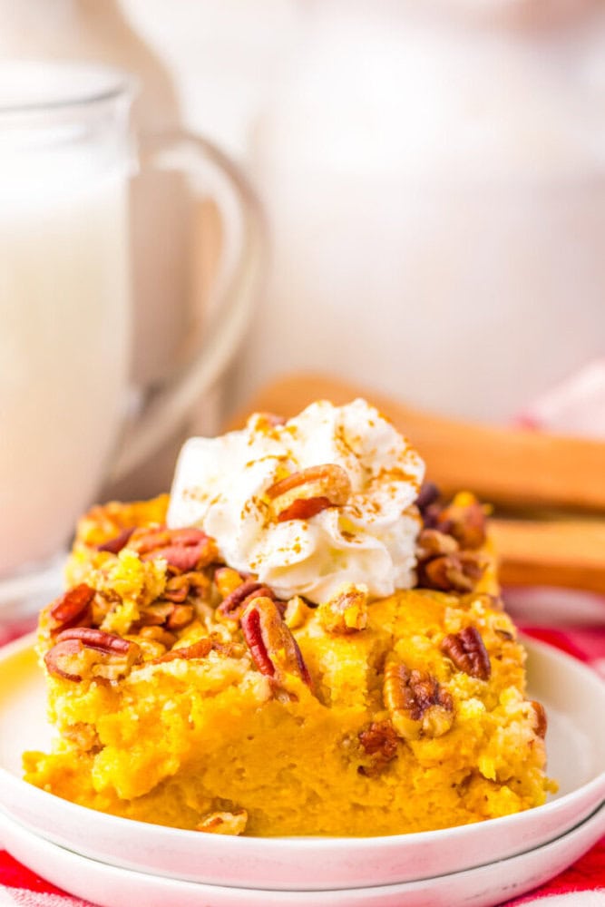 Pumpkin Dump Cake Pumpkin Dump Cake