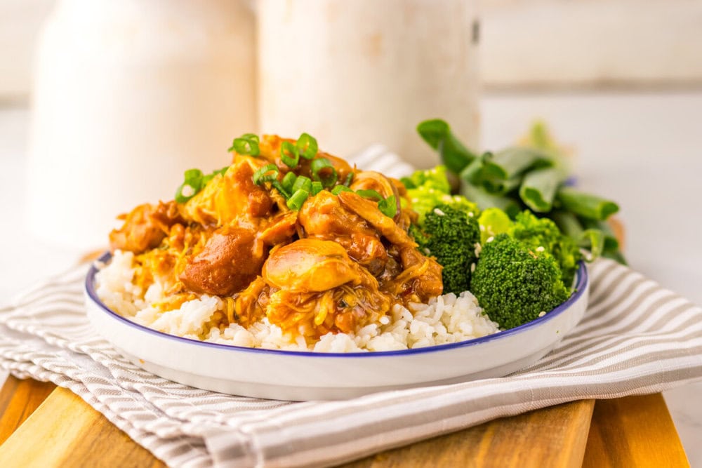 Slow Cooker Bourbon Chicken