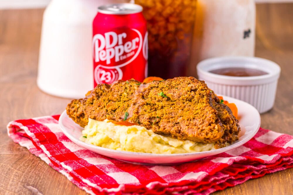 Slow Cooker Dr. Pepper Meatloaf