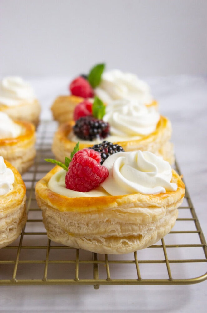 Vanilla Cream Puff Pastries Vanilla Cream Puff Pastries