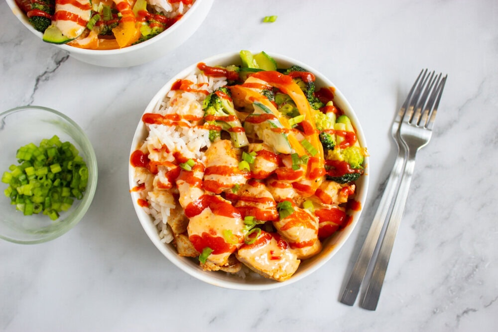 Bang Bang Chicken Bowl