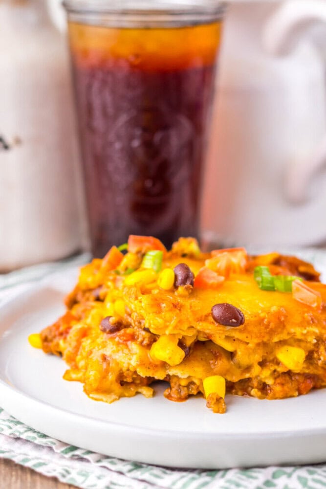 Slow Cooker Beef Enchilada Casserole Slow Cooker Beef Enchilada Casserole