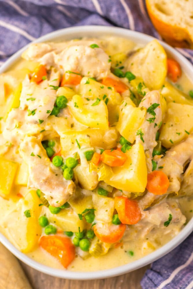 Slow Cooker Chicken Stew Slow Cooker Chicken Stew