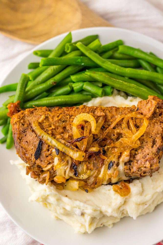 Slow Cooker French Onion Meatloaf