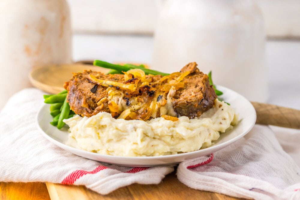 Slow Cooker French Onion Meatloaf