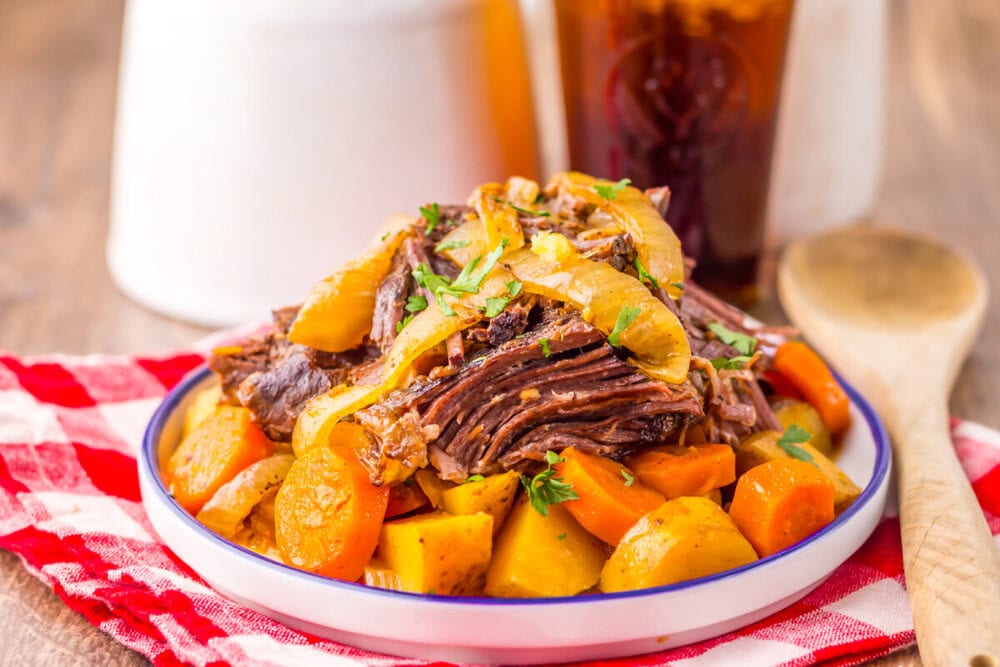 Slow Cooker French Onion Pot Roast