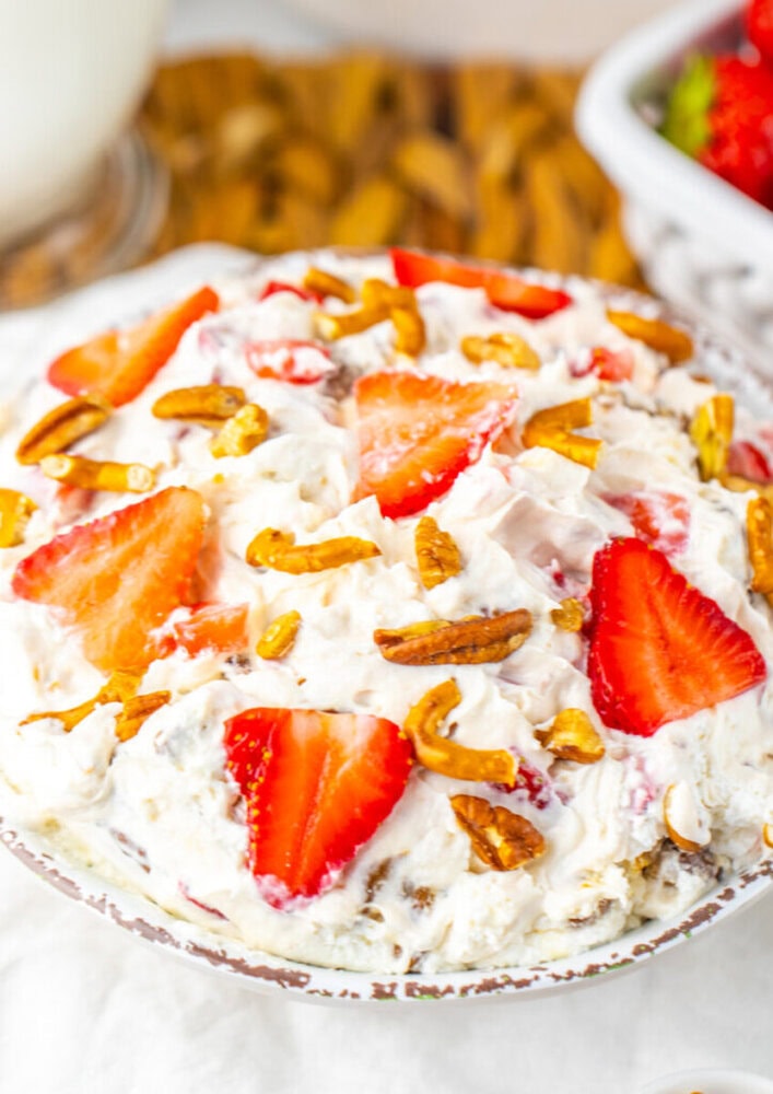 Strawberry Crack Pretzel Salad Strawberry Crack Pretzel Salad