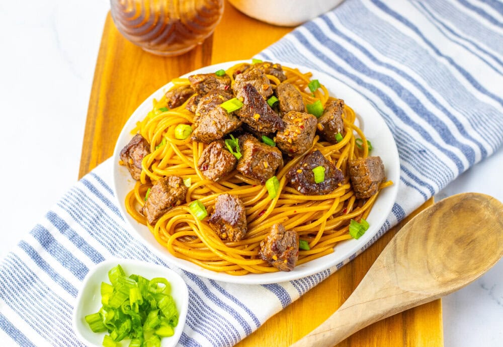 Sweet And Spicy Garlic Steak