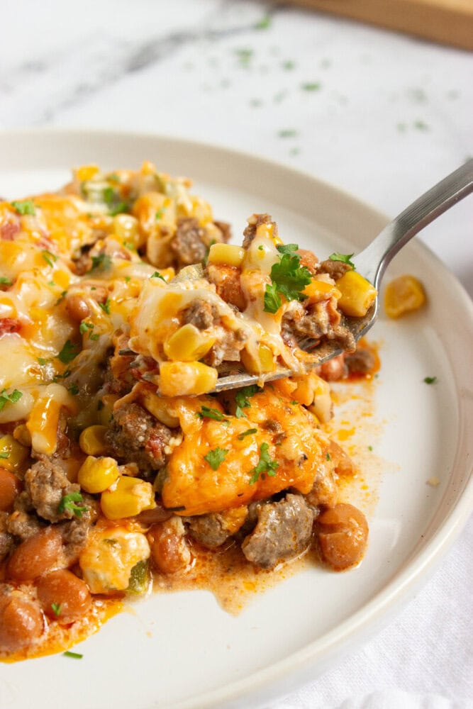 Slow Cooker Cowboy Casserole