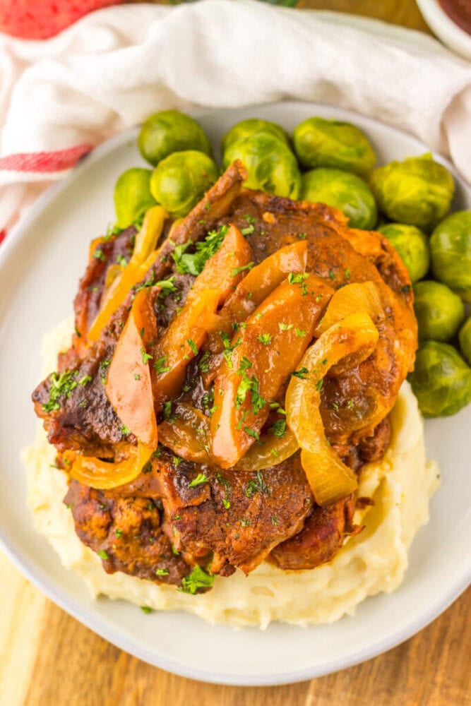 Slow Cooker Apple Butter Pork Chops