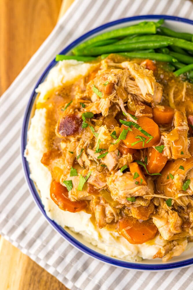 Slow Cooker Chicken Pot Roast