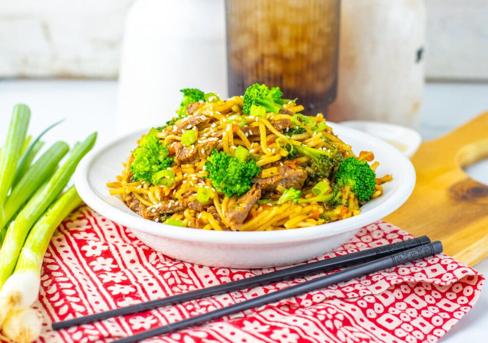 Beef And Broccoli Lo Mein