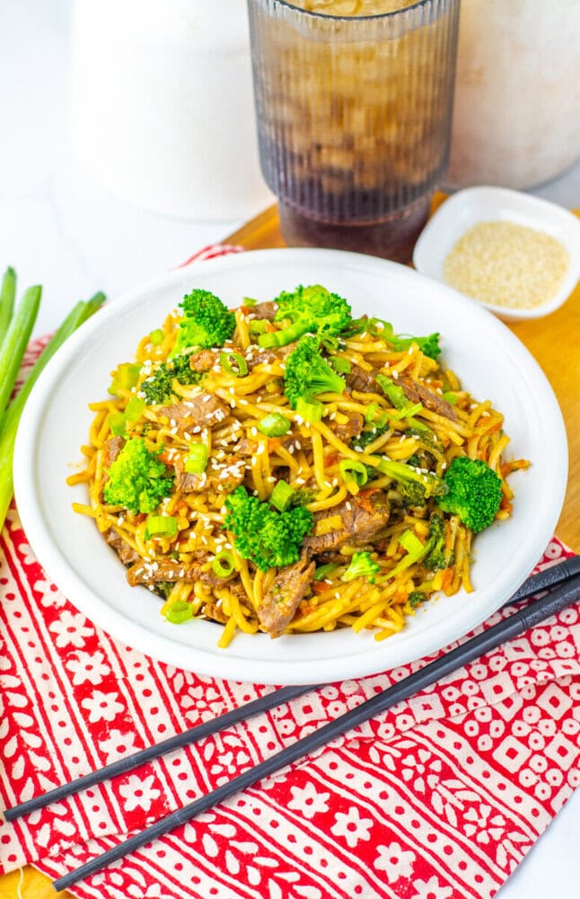Beef and Broccoli Lo Mein