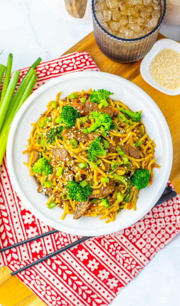 Beef and Broccoli Lo Mein