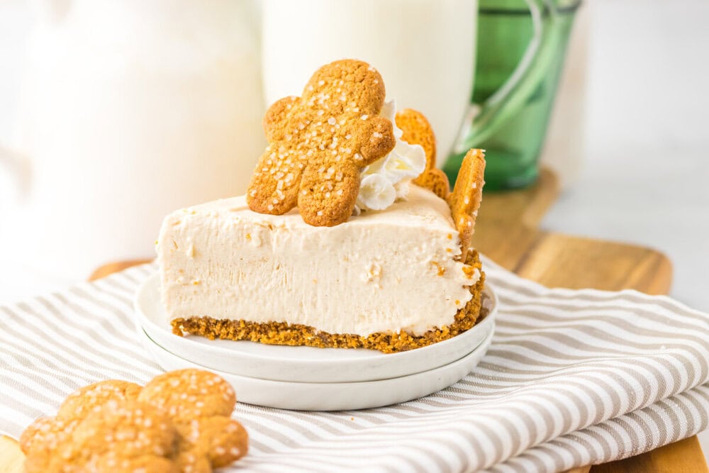 No Bake Gingerbread Cheesecake