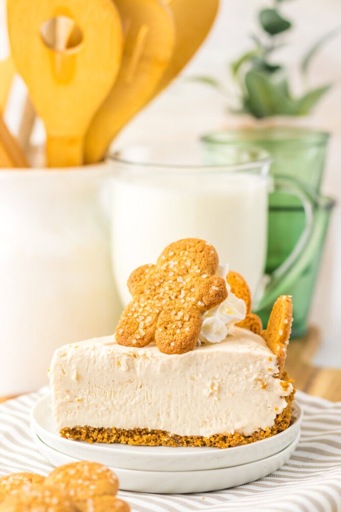 No Bake Gingerbread Cheesecake