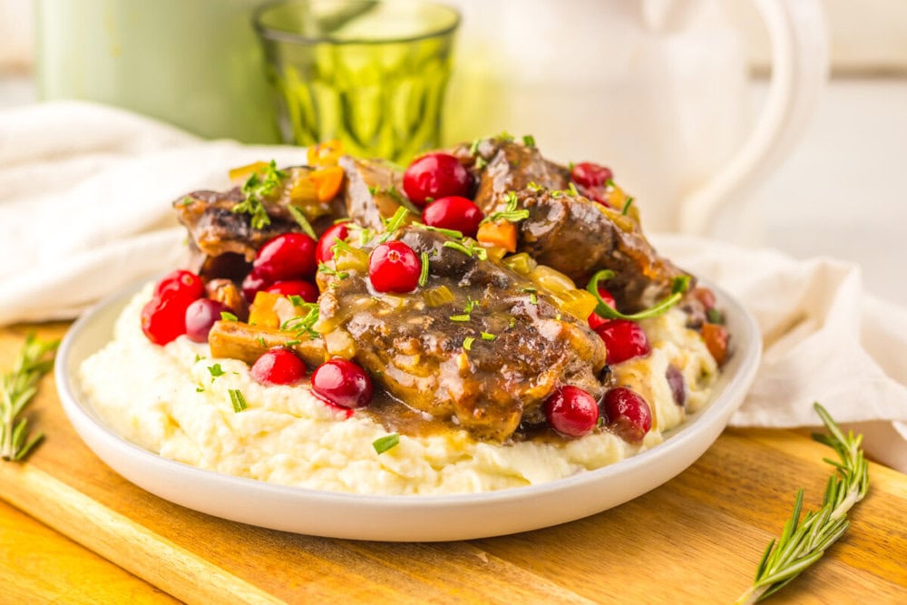 Slow Cooker Cranberry Short Ribs