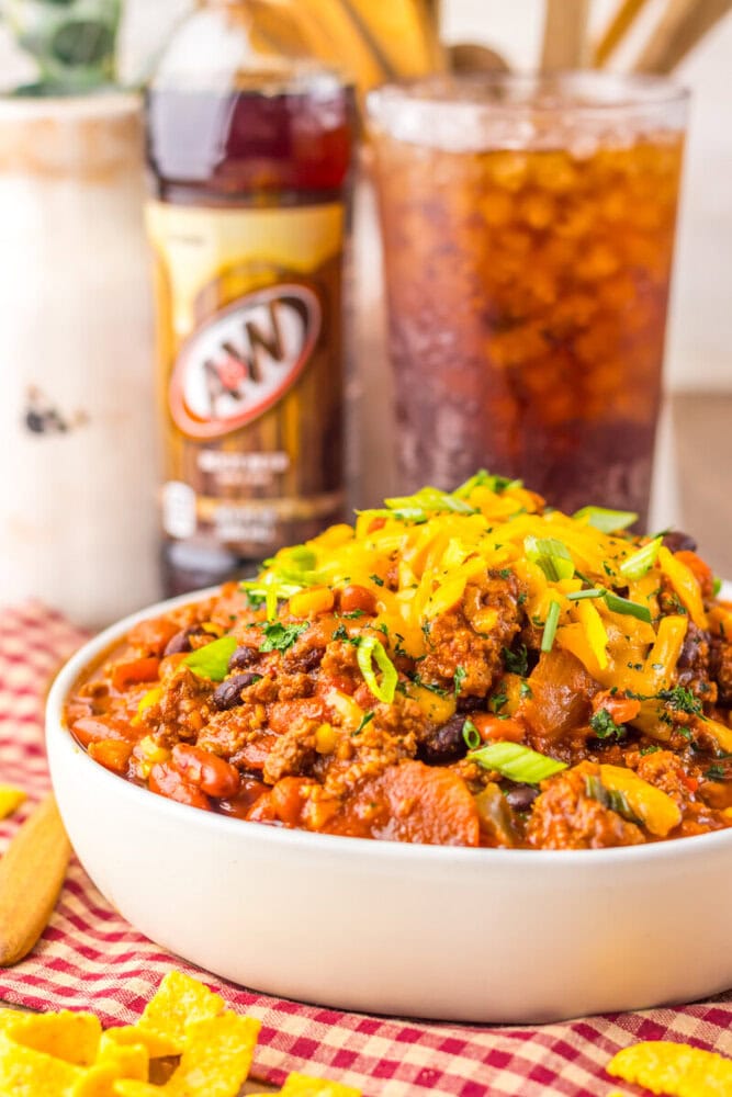 Slow Cooker Root Beer Chili