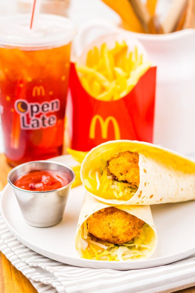 Copycat McDonalds Snack Wrap