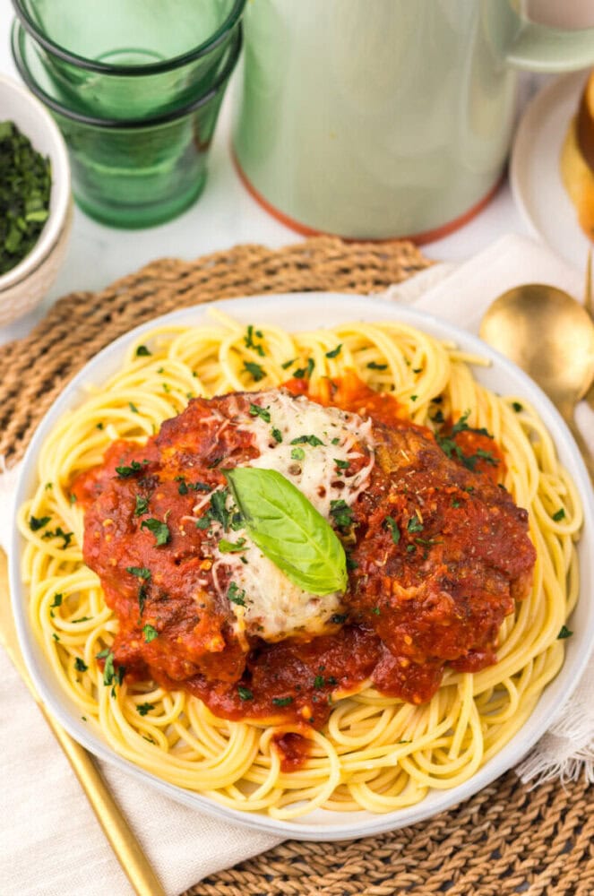 Slow Cooker Chicken Parmesan