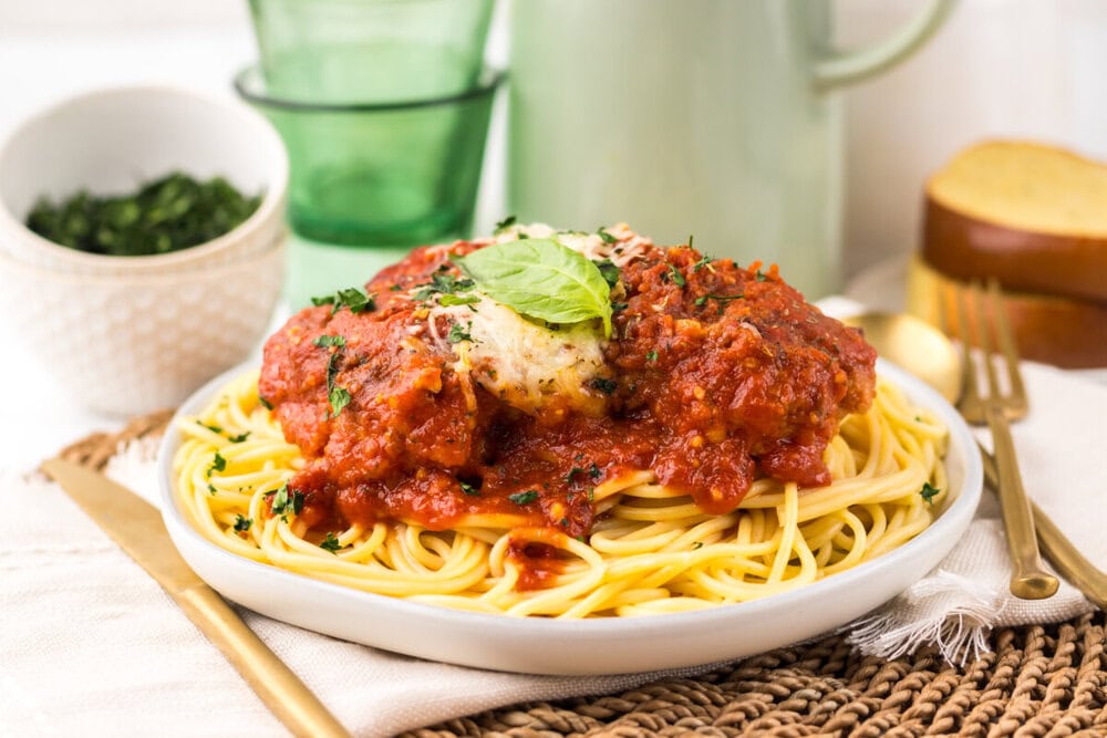 Slow Cooker Chicken Parmesan