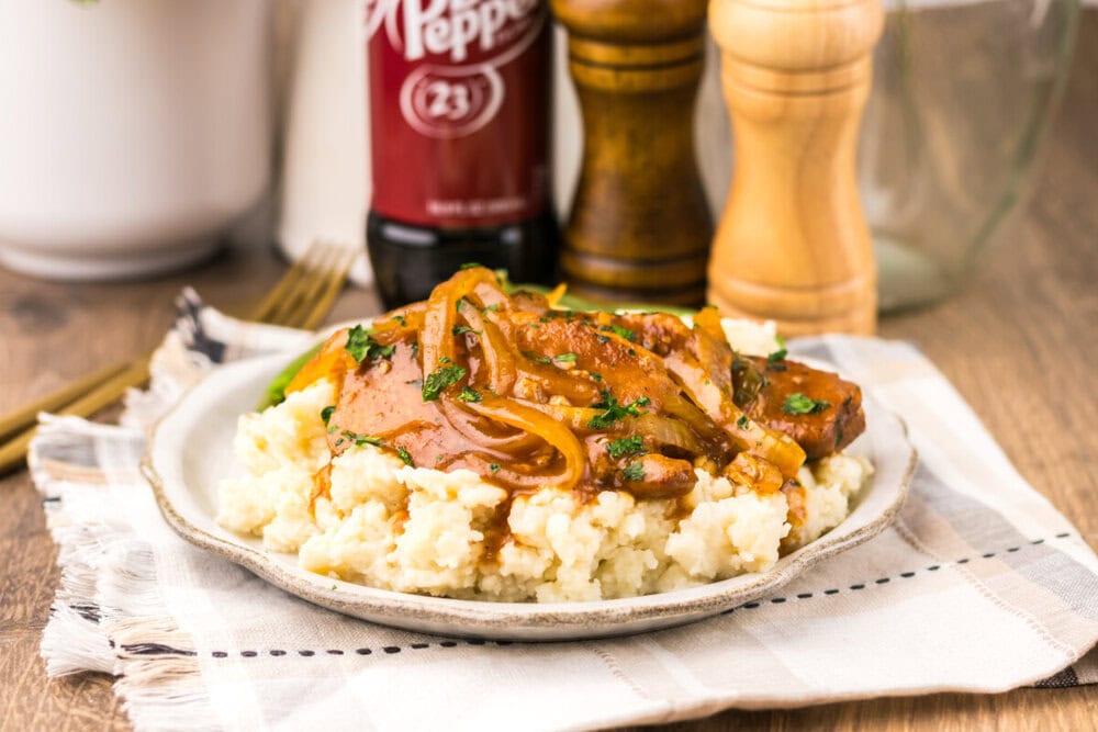 Slow Cooker Dr Pepper Pork Chops