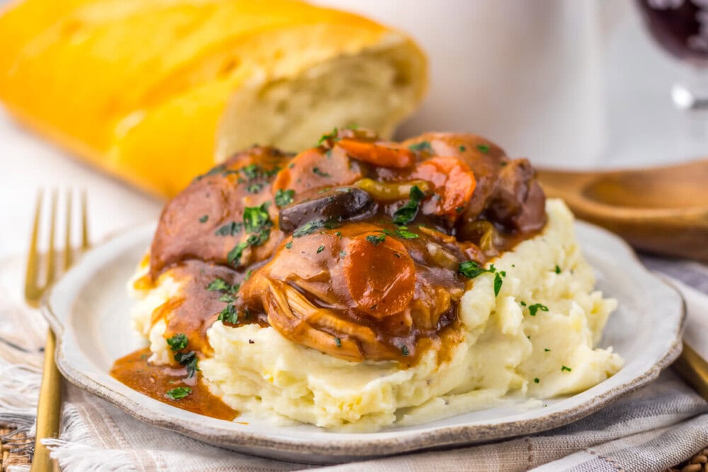 Slow Cooker Chicken Merlot