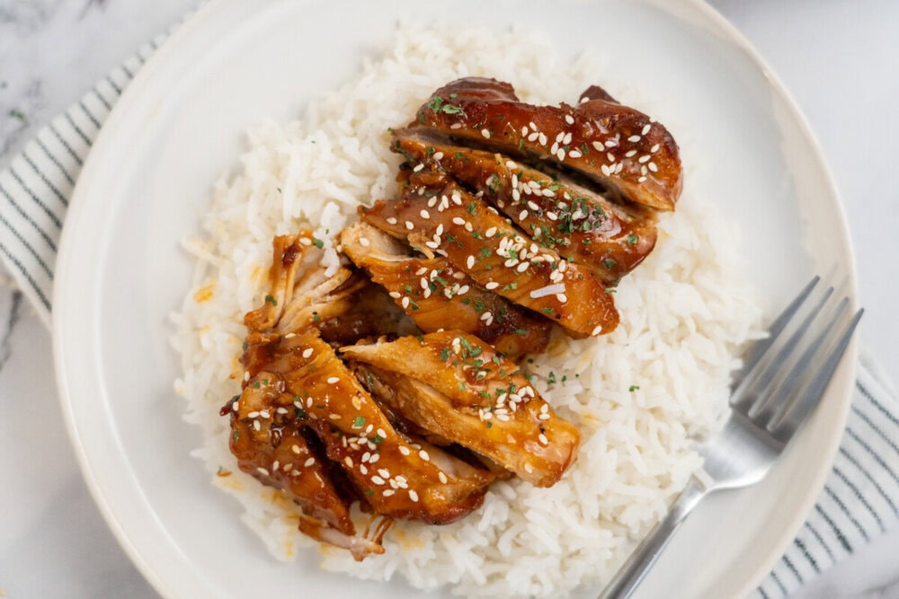 Instant Pot Honey Garlic Chicken Thighs