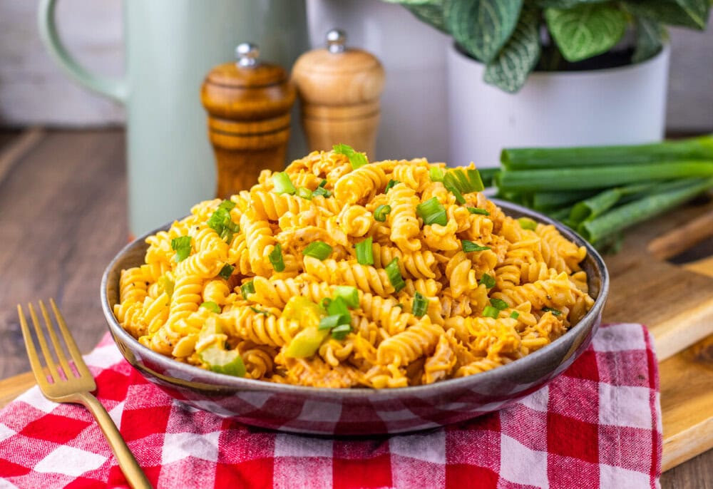 Buffalo Chicken Pasta Salad