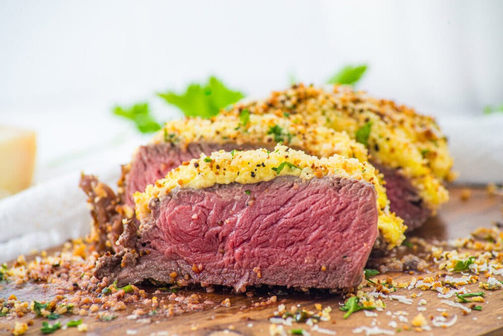 Steak Parmesan Crust