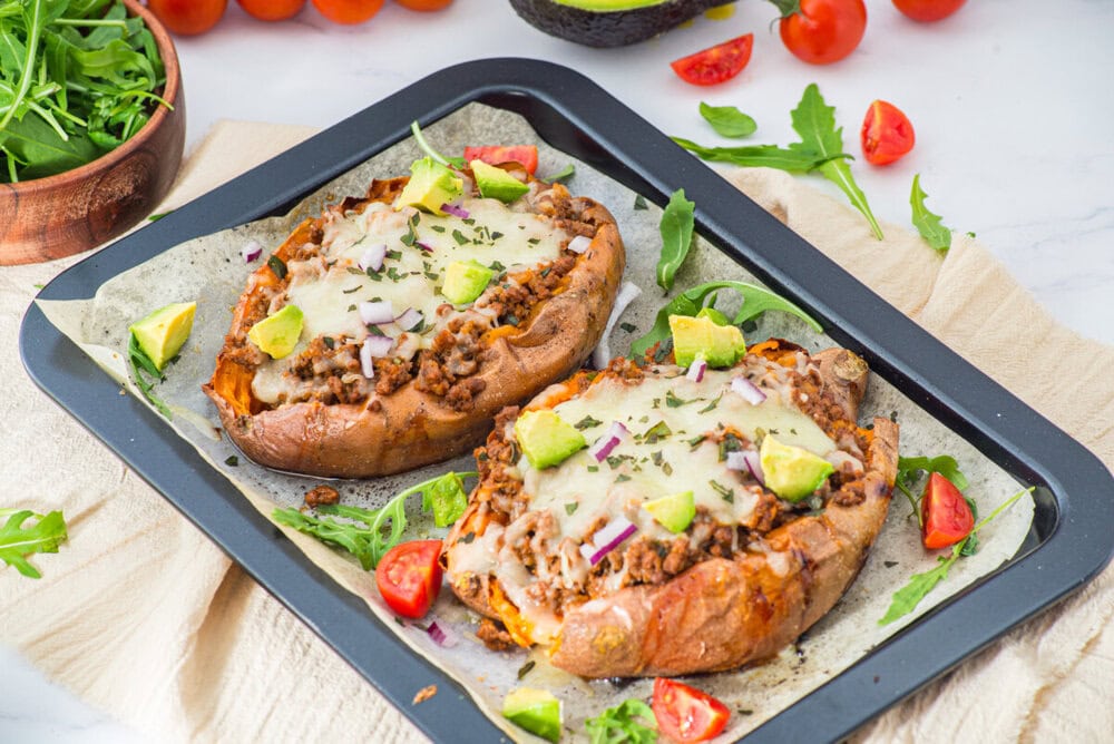 Stuffed Sweet Potato