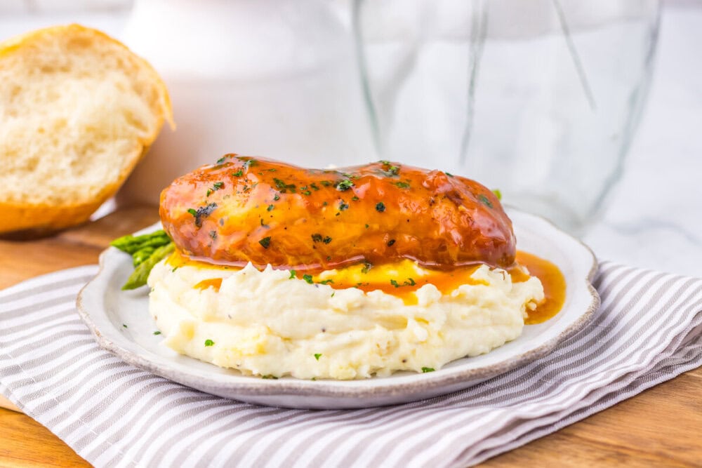 Slow Cooker Apricot Brown Sugar Chicken