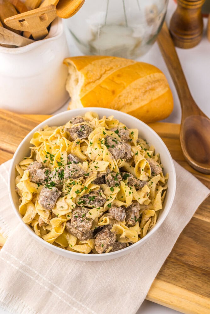 Slow Cooker Garlic Butter Beef & Noodles Slow Cooker Garlic Butter Beef & Noodles