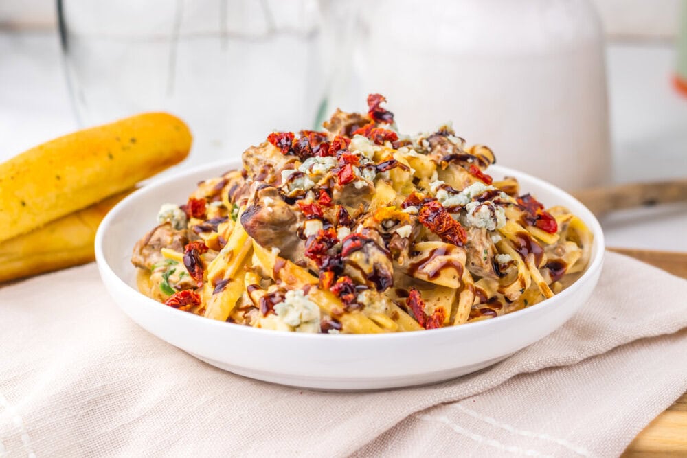 Slow Cooker Copycat Olive Garden Steak Gorgonzola