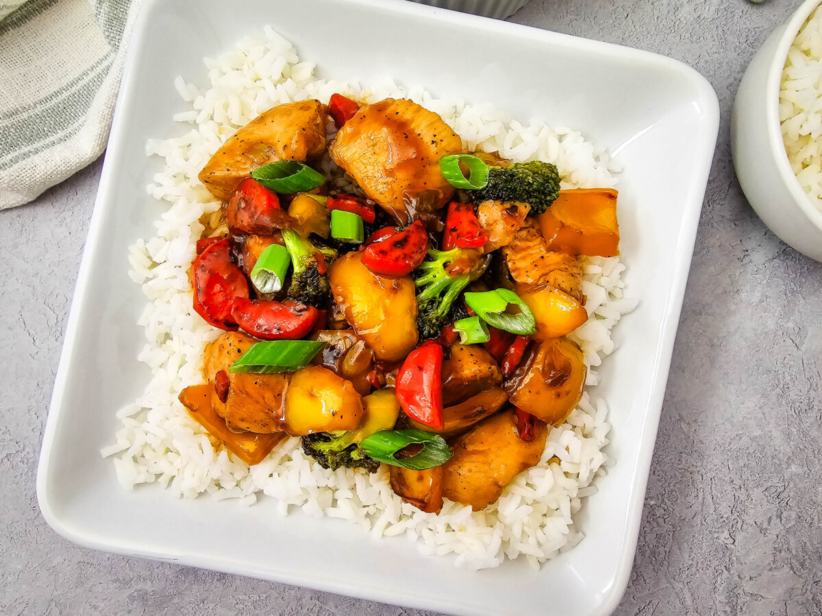 Sheet Pan Cashew Chicken