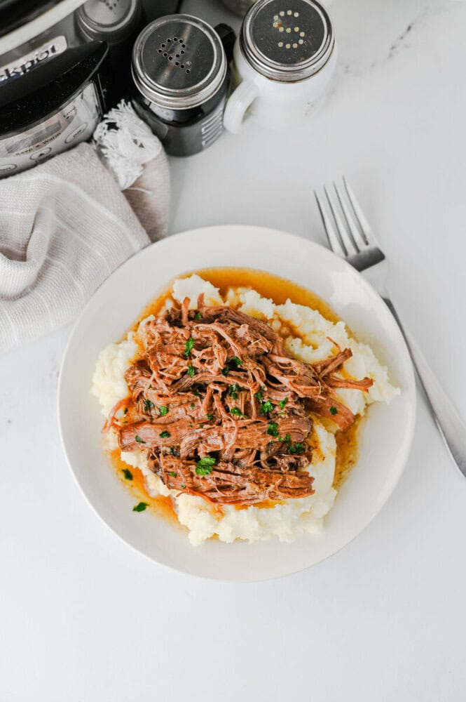 Slow Cooker Mississippi Pot Roast Slow Cooker Mississippi Pot Roast
