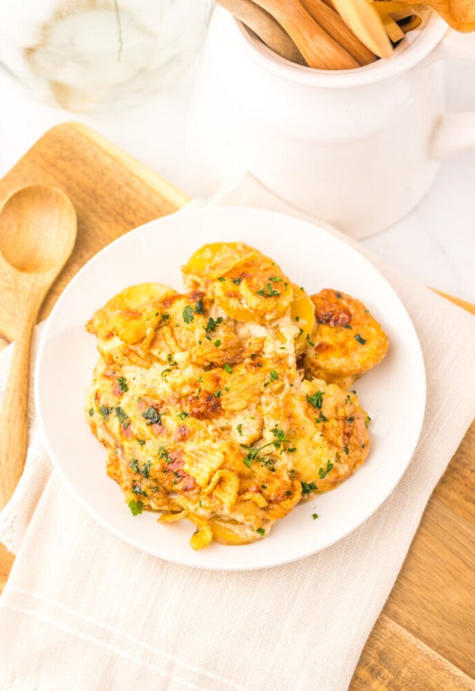 Cheesy French Onion Potato Casserole Cheesy French Onion Potato Casserole