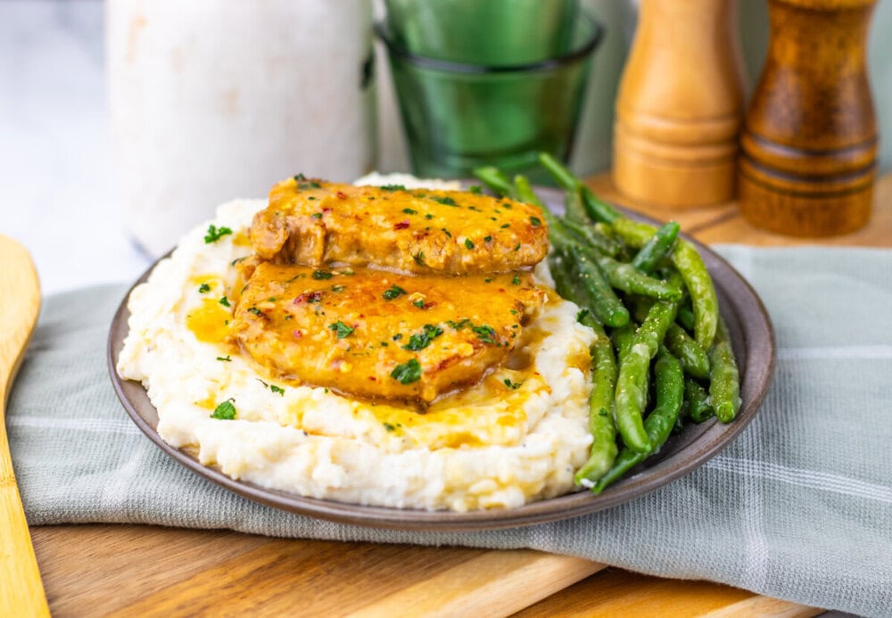 Maple Dijon Pork Chops