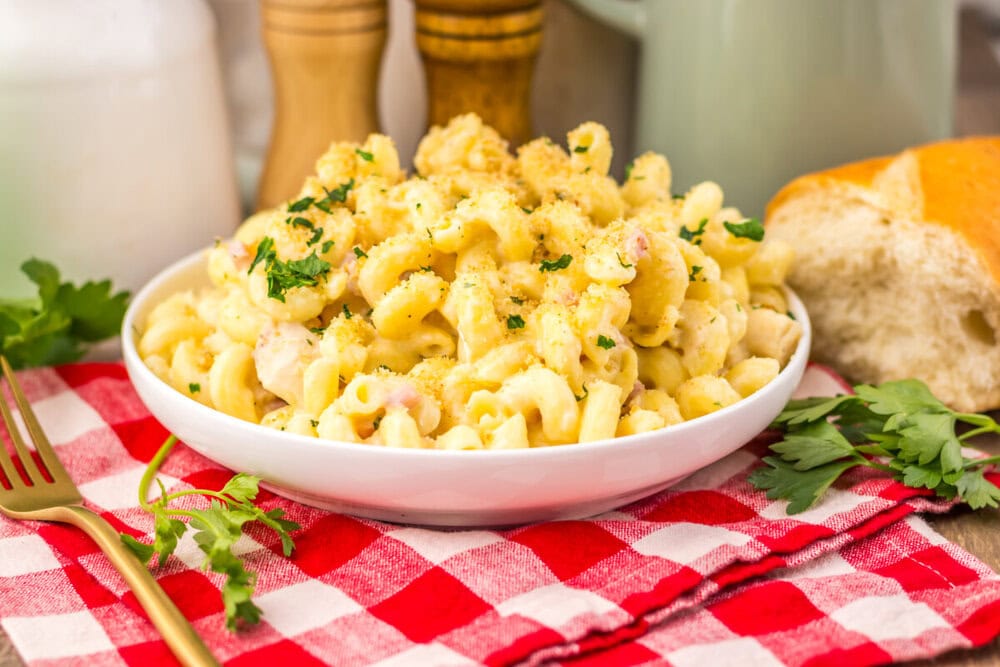 Slow Cooker Chicken Cordon Bleu Pasta