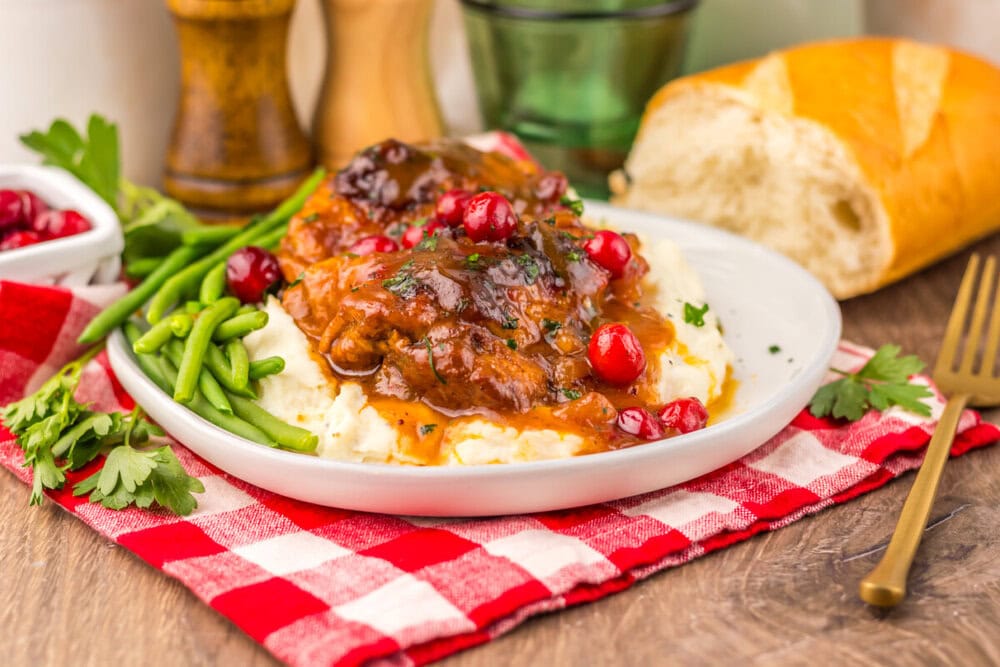 Slow Cooker Cranberry BBQ Chicken