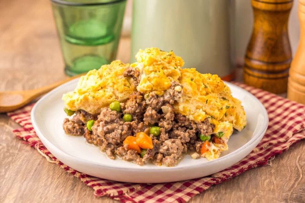 Cheddar Bay Beef Cobbler
