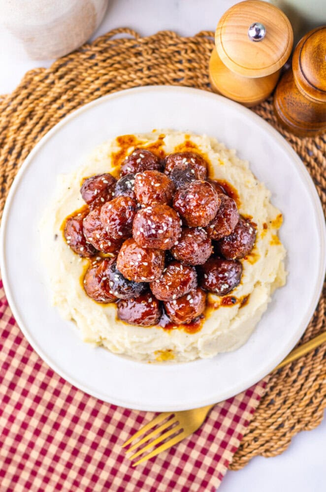 Slow Cooker Sticky Sesame Meatballs Slow Cooker Sticky Sesame Meatballs