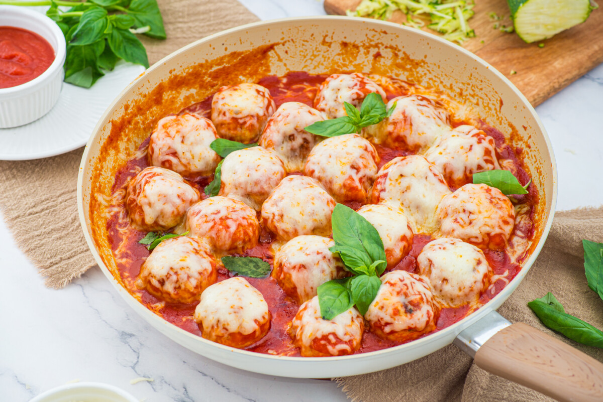 Chicken Parmesan Meatballs